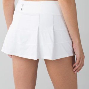 White Pace Rival Tall Skort